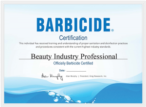 barbicide certification